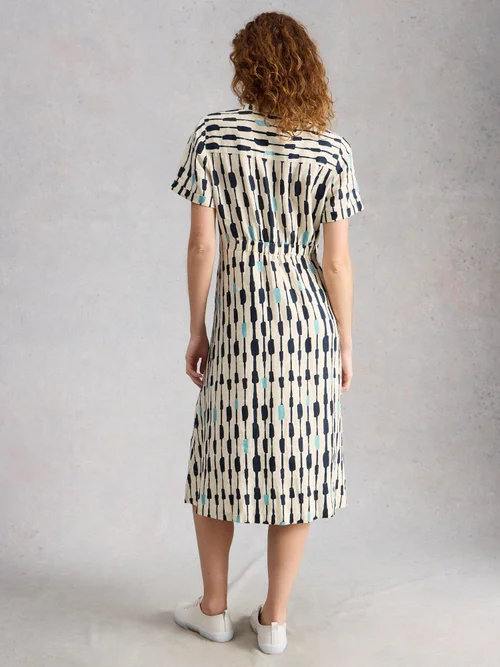 Leinenkleid Iris - Ivory Mlt - 52/R Bild 4