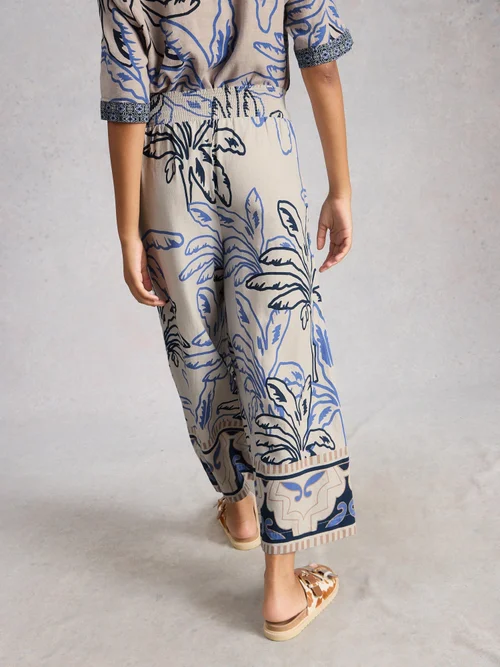 Culotte Shelly aus Leinenmischung - Ivory Mlt - 52/R Bild 4