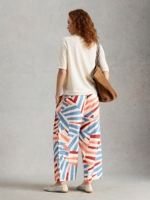 Culotte Shelly aus Leinenmischung - Ivory Mlt - 52/R Bild 4