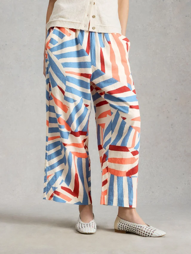 Culotte Shelly aus Leinenmischung