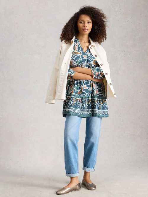 Tunika Marta - Teal Pr - 52 Bild 2