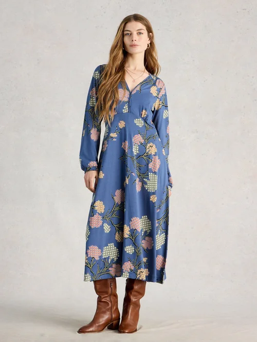 Jerseykleid Megan - Blue Mlt - 52/R Bild 2