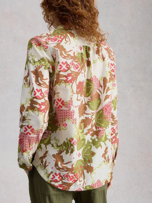 Bluse Sophie aus Bio-Baumwolle - Green Pr - 52 Bild 4