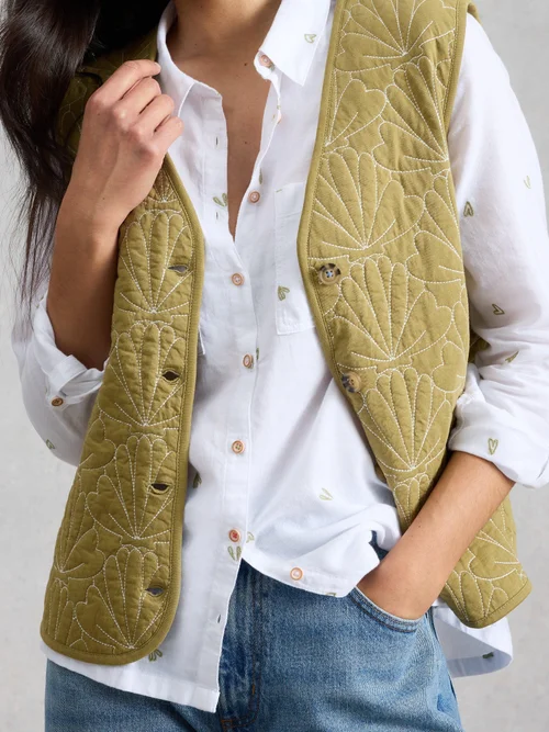 Bluse Sophie aus Bio-Baumwolle - Ivory Mlt - 52 Bild 3