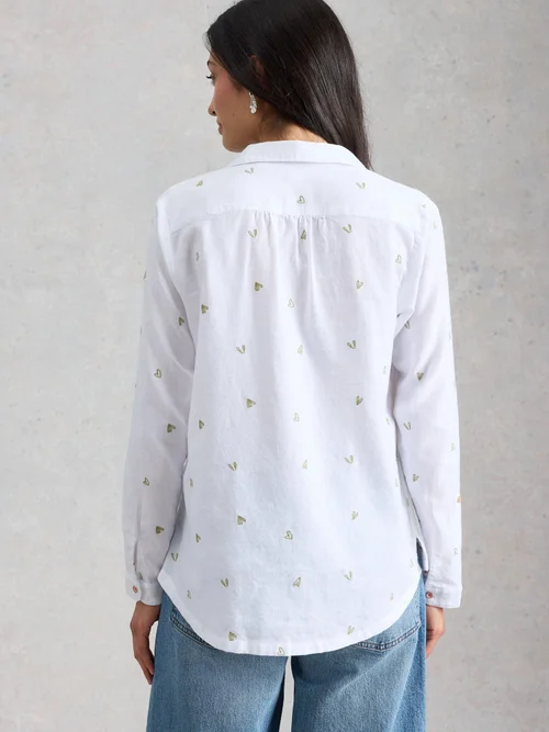 Bluse Sophie aus Bio-Baumwolle - Ivory Mlt - 52 Bild 4