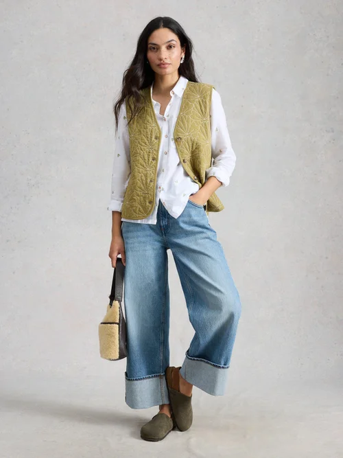 Bluse Sophie aus Bio-Baumwolle - Ivory Mlt - 52 Bild 2