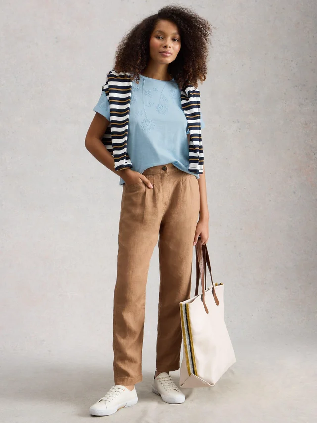 Besticktes T-Shirt Gina