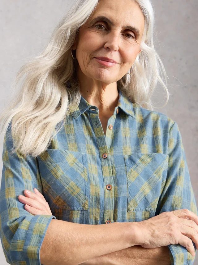 Karohemd Sophie aus Bio-Baumwolle