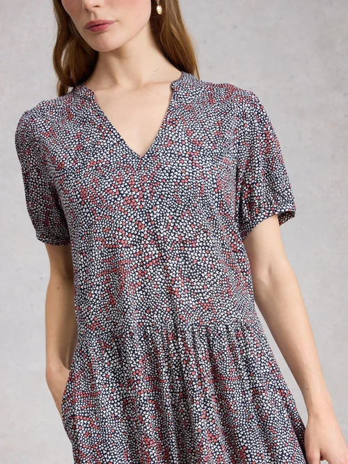 Jerseykleid Leah - Navy Multi - 52/R Bild 3