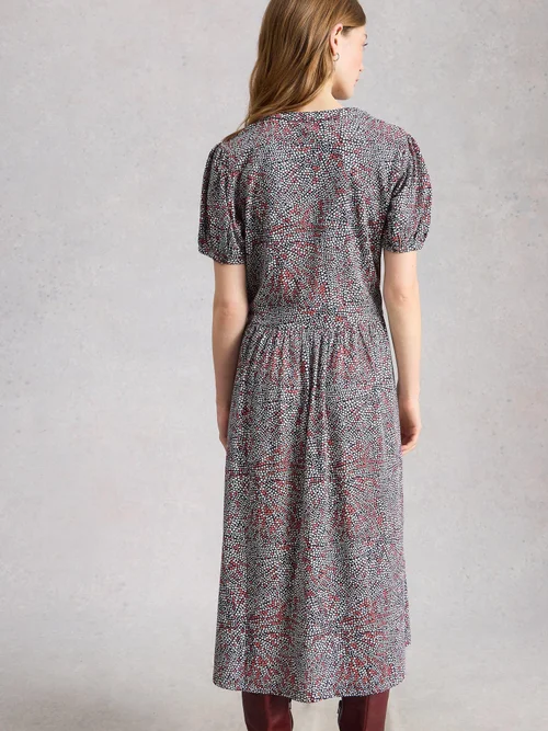 Jerseykleid Leah - Navy Multi - 52/R Bild 4