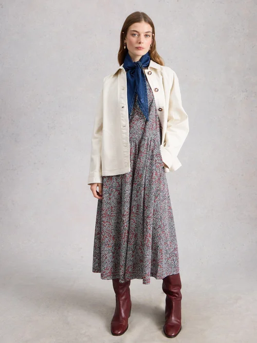 Jerseykleid Leah - Navy Multi - 52/R Bild 1