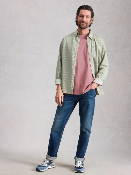 T-Shirt Abersoch mit Fischmotiv - Pink Pr - XXXL/R Bild 2