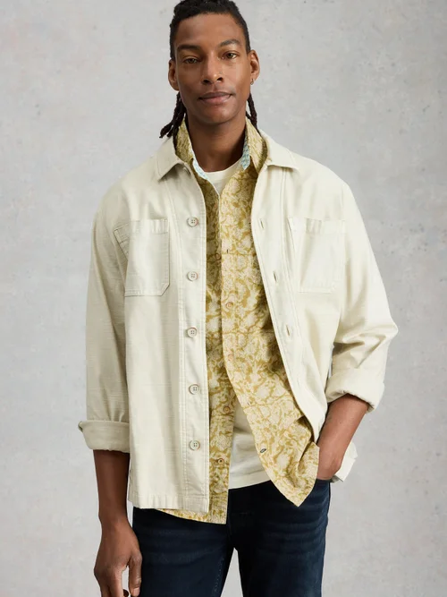 Hemd Finsbury mit floralem Print - Yellow Pr - XXXL/R Bild 1