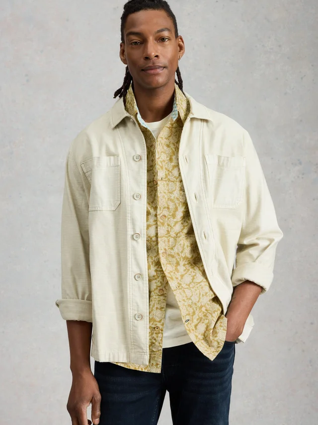 Hemd Finsbury mit floralem Print