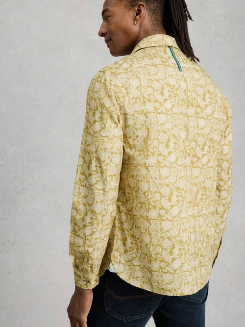Hemd Finsbury mit floralem Print - Yellow Pr - XXXL/R Bild 4