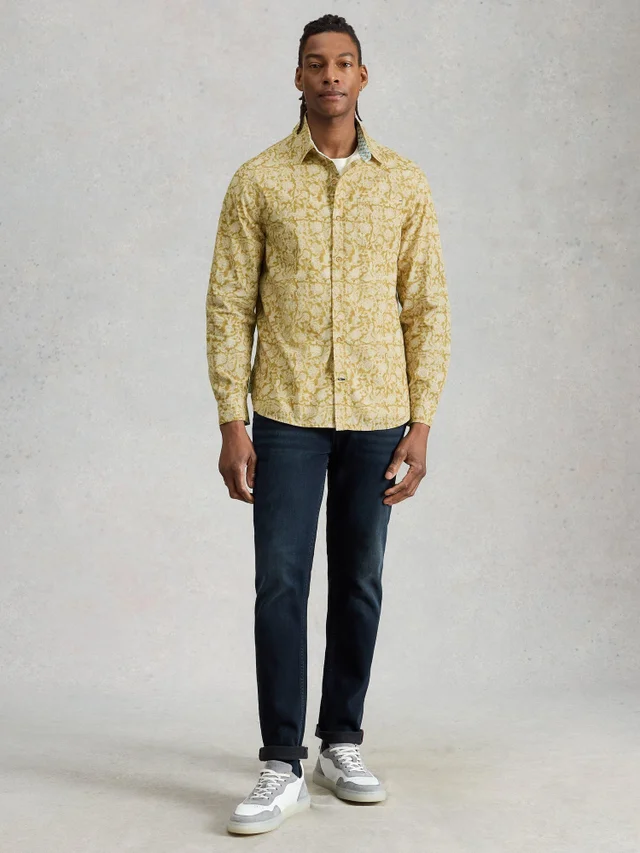 Hemd Finsbury mit floralem Print