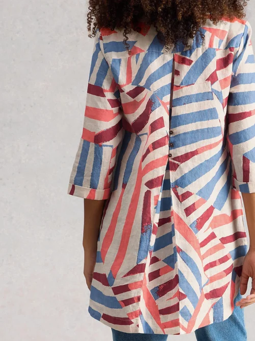 Leinentunika Bianca - Ivory Mlt - 52/R Bild 4