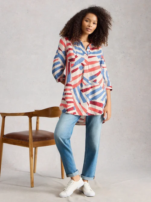 Leinentunika Bianca - Ivory Mlt - 52/R Bild 2