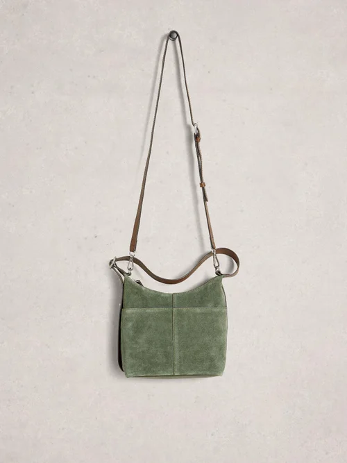 Mini-Umhängetasche Sophia aus Wildleder Bild 2