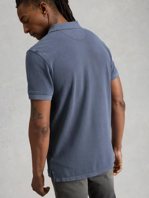 Polohemd Utility - Dus Blue - XL/R Bild 4