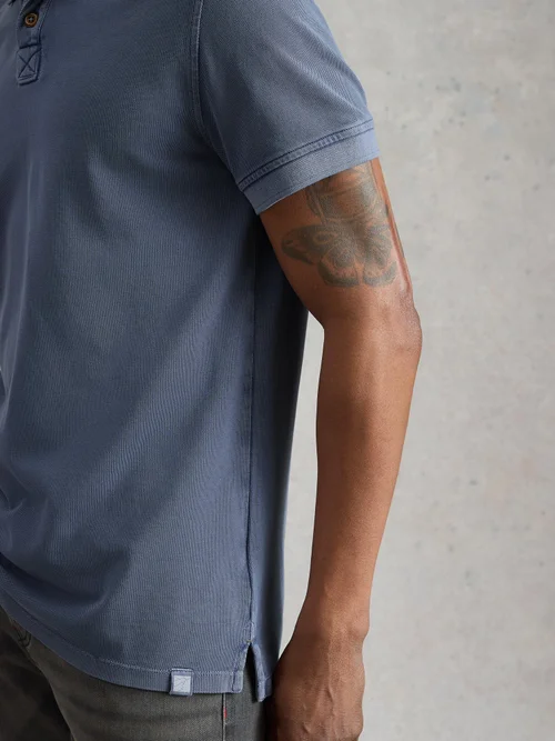 Polohemd Utility - Dus Blue - XL/R Bild 3