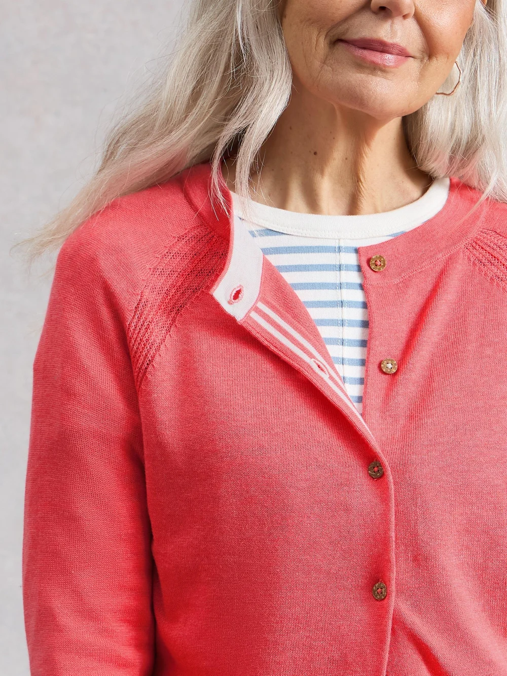 Strickjacke Lulu - Brt Pink - 52 Bild 1