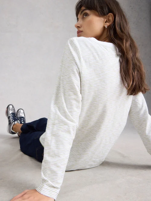 Langarmshirt Clara - White Mlt - 52 Bild 4