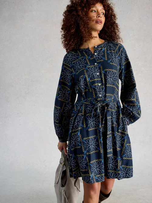 Kleid Monique - Blue Mlt - 48/R Bild 1