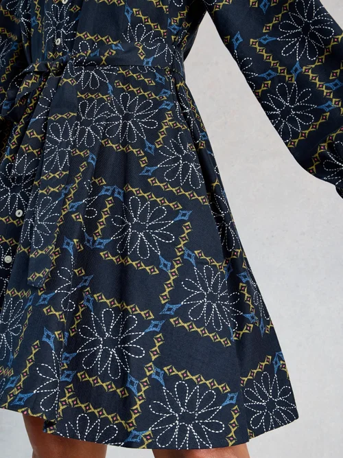 Kleid Monique - Blue Mlt - 48/R Bild 3