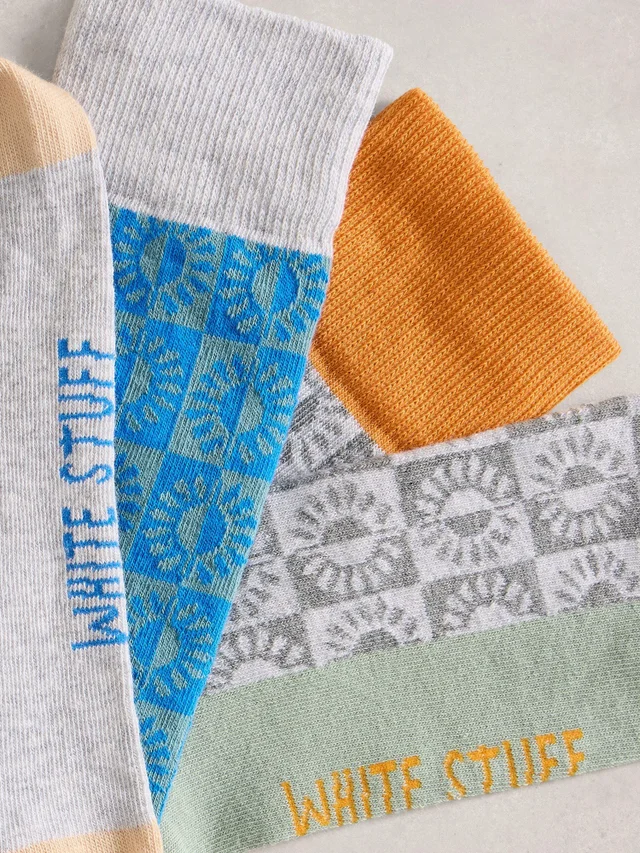 2er-Pack Socken Sonne
