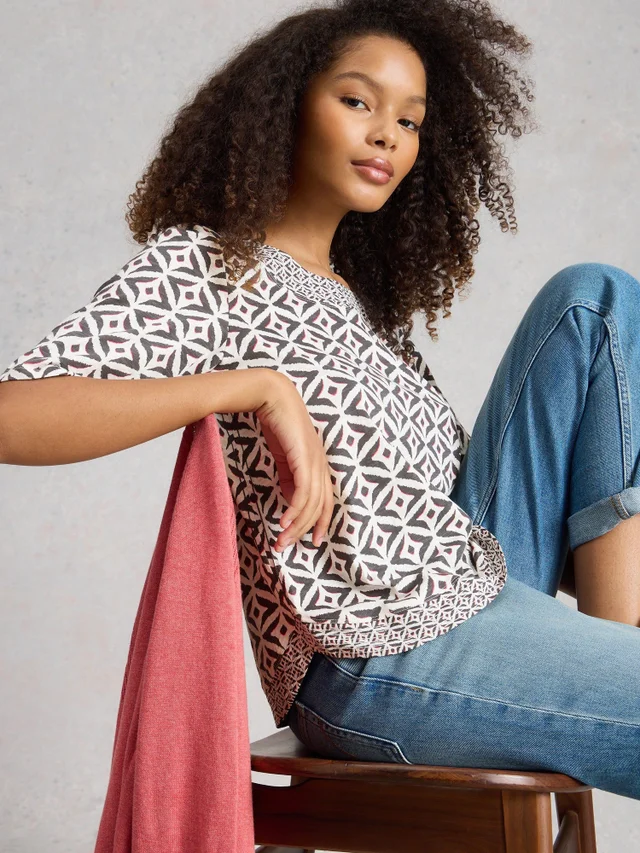 T-Shirt Weaver aus Jersey