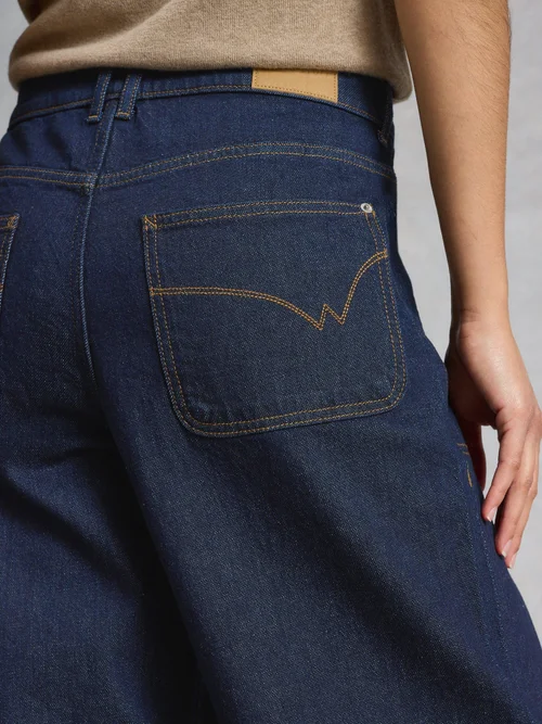 7/8-Jeans Tia mit weitem Bein - Dk Denim - 52/R Bild 3