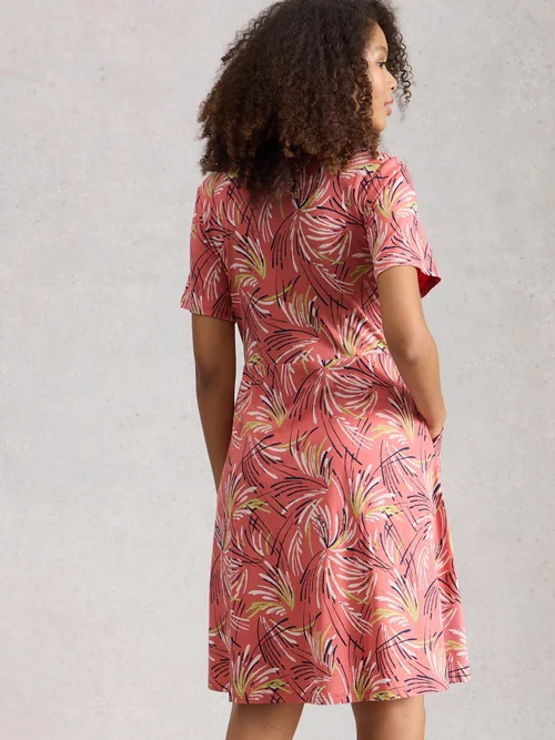 Blusenkleid Ria aus Jersey - Pink Pr - 52/R Bild 4