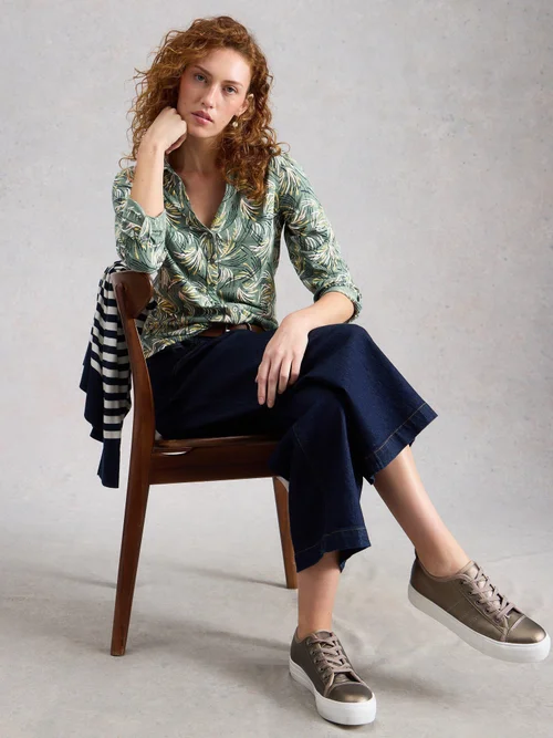 Jerseybluse Annie - Green Pr - 50 Bild 3