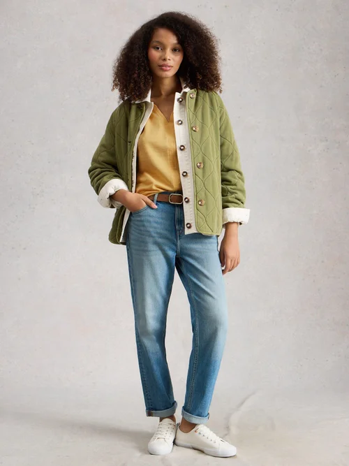 T-Shirt Nelly mit Keilausschnitt - Lgt Yellow - 52 Bild 2