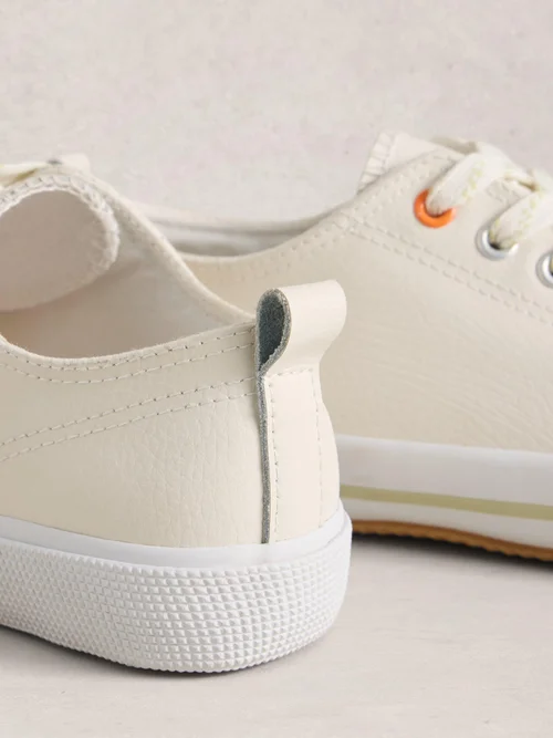 Lederturnschuhe Pippa - Nat White - 41 Bild 3