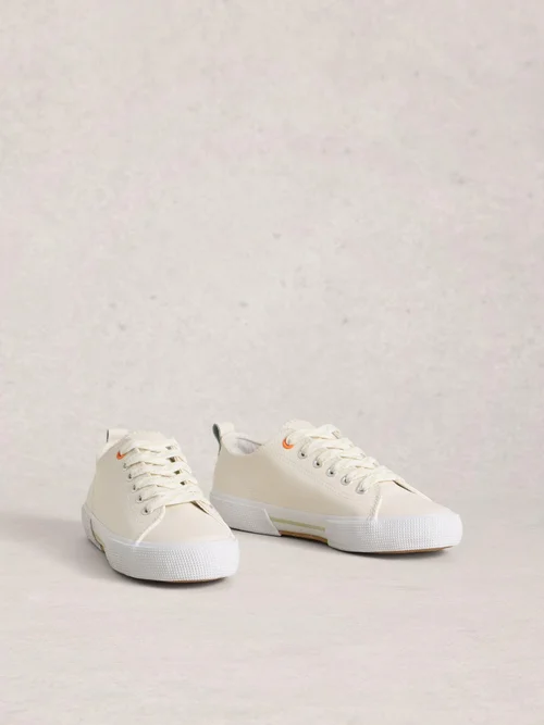 Lederturnschuhe Pippa - Nat White - 41 Bild 2