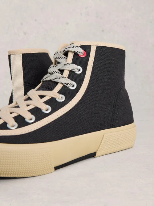 Hi-Top Sneaker Pippa - Pure Blk - 41 Bild 3