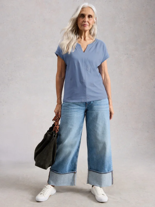 Besticktes T-Shirt Nelly