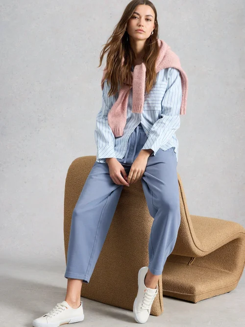 Barrel-Jogginghose Daydreamer - Mid Blue - 52 Bild 1