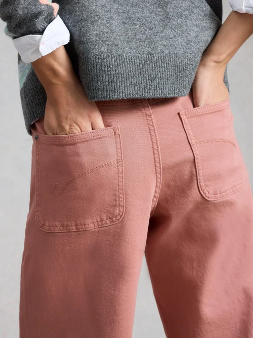 7/8-Jeans Tia mit weitem Bein - Dus Pink - 52/R Bild 3