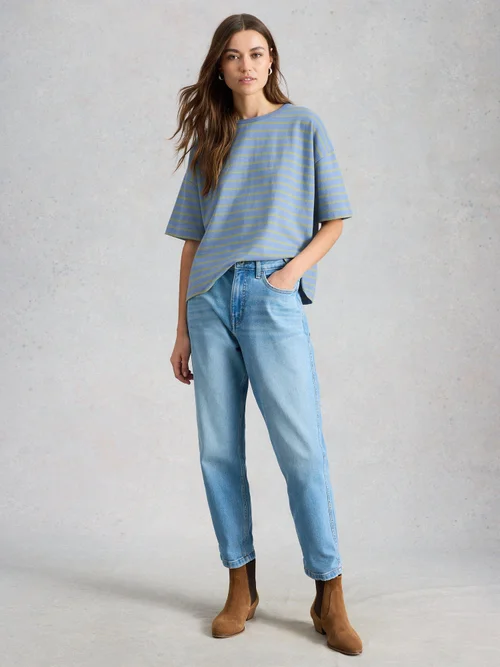 Gestreiftes T-Shirt Kat - Blue Mlt - 48 Bild 2