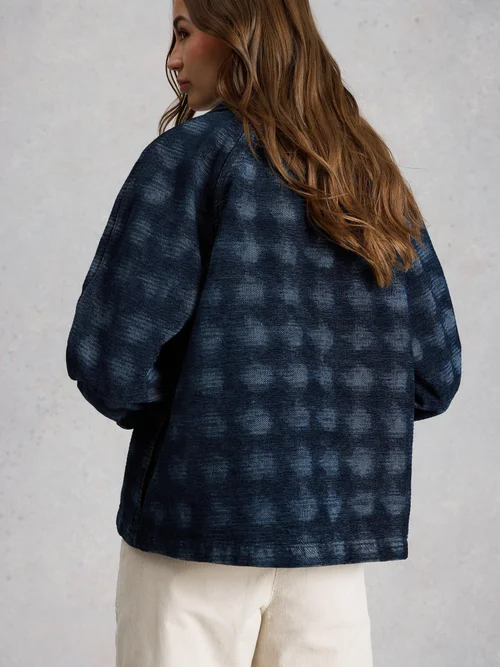 Jacquard-Jeansjacke Eden - Denim Mlt - 50/R Bild 4