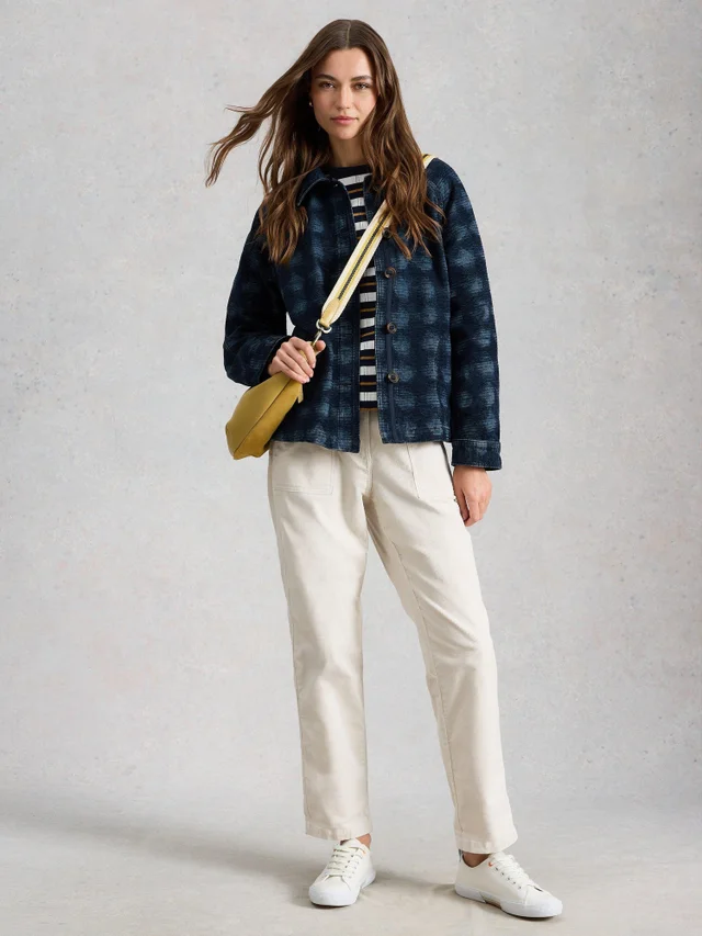 Jacquard-Jeansjacke Eden