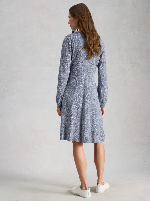 Jerseykleid Meg - Blue Mlt - 52/R Bild 4