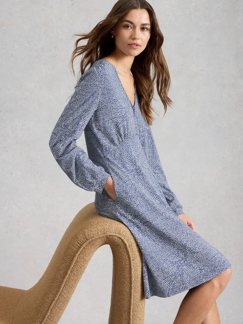 Jerseykleid Meg - Blue Mlt - 52/R Bild 1