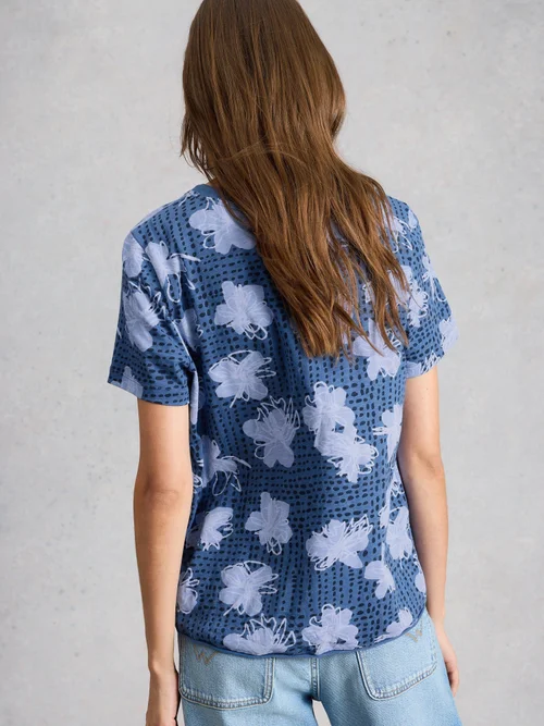 T-Shirt Clara - Navy Multi - 52 Bild 4