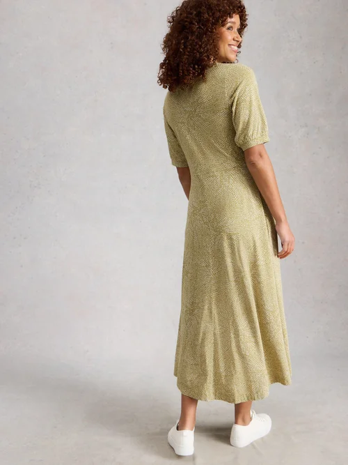 Jerseykleid Megan - Green Pr - 52/R Bild 4
