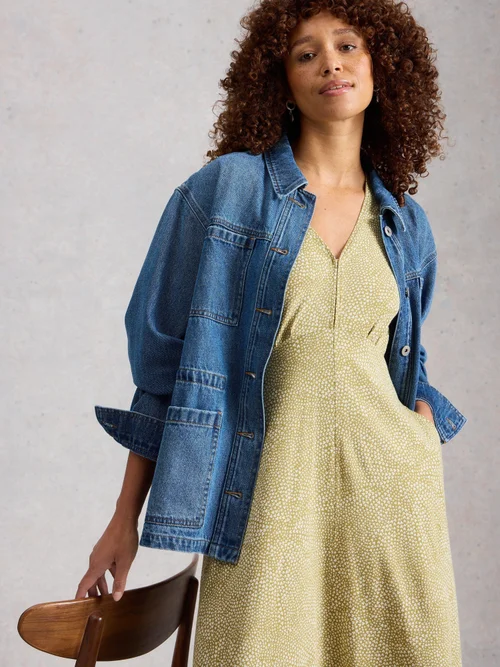 Jerseykleid Megan - Green Pr - 52/R Bild 1