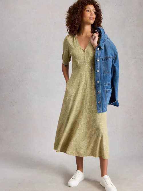 Jerseykleid Megan - Green Pr - 52/R Bild 3